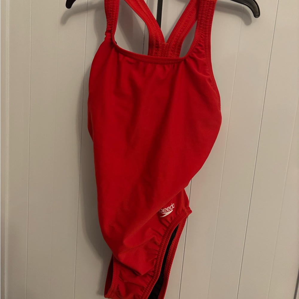 Speedo Red Swimsuit NWOT